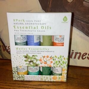 Essential Oils 8 Pack Aromatherapy Pro Teraputic Grade - Pursonic - NIB
